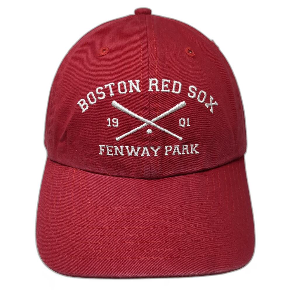 Boston Red Sox MLB 47 Brand Baseball Cap Red One Size Fenway Park Collection Hat